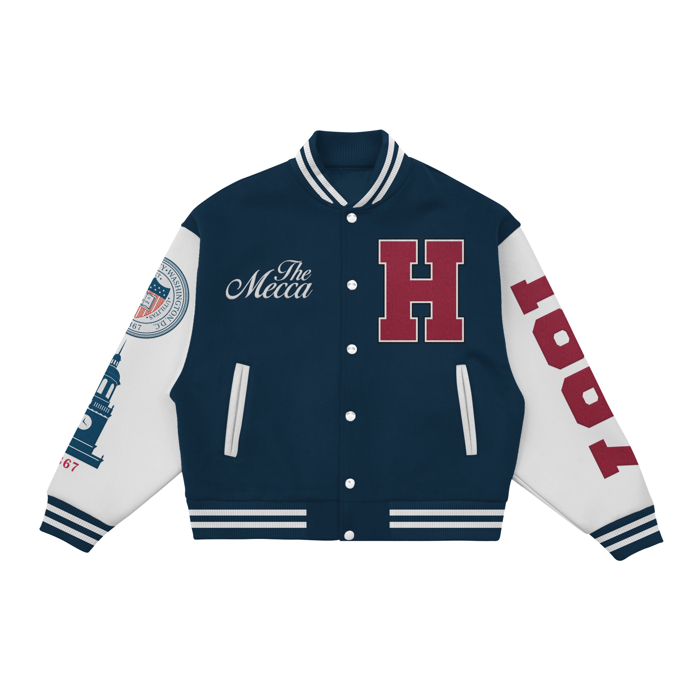 Howard university letterman jacket best sale